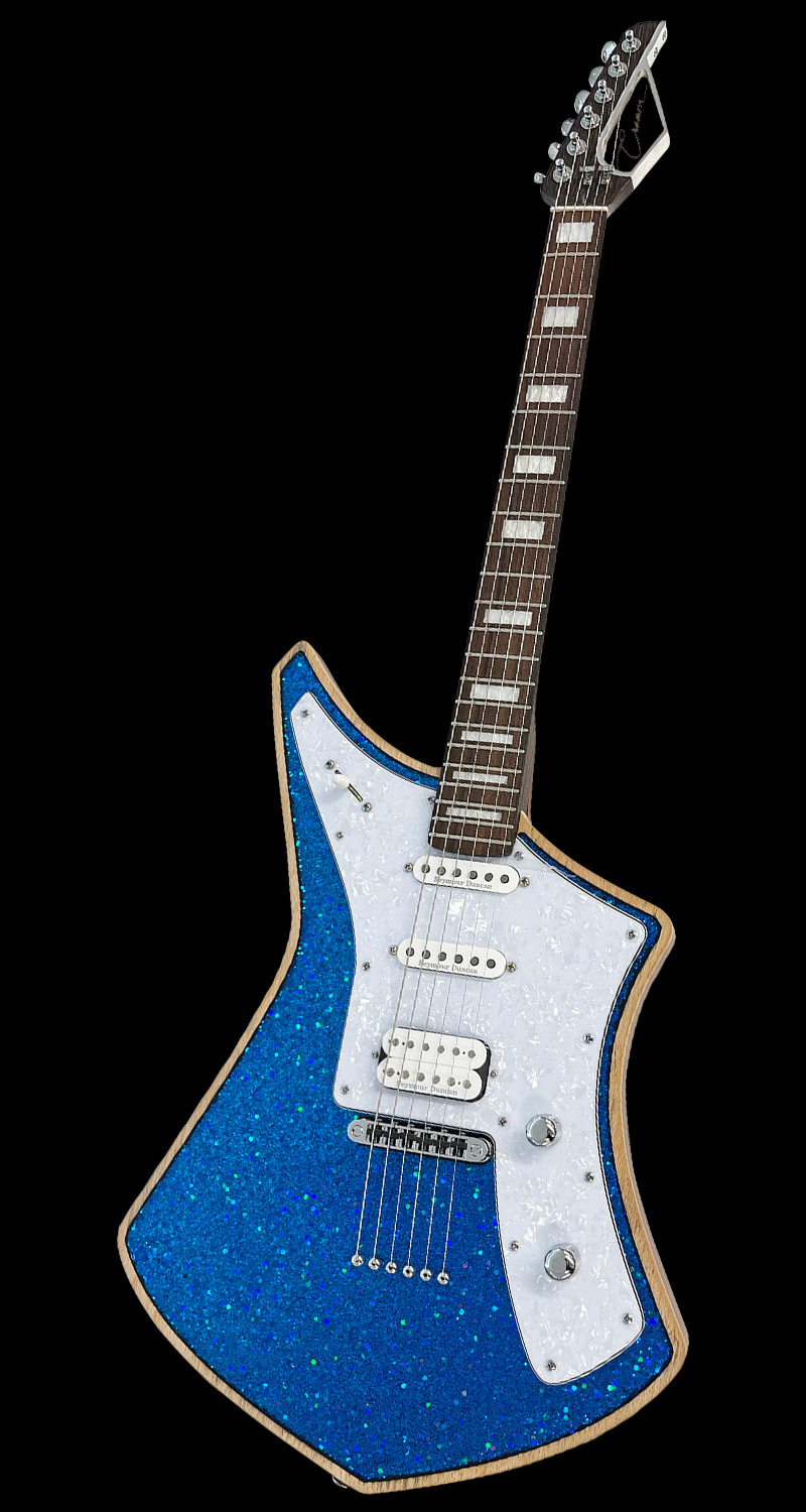 Revolver Standard Blue Glitter