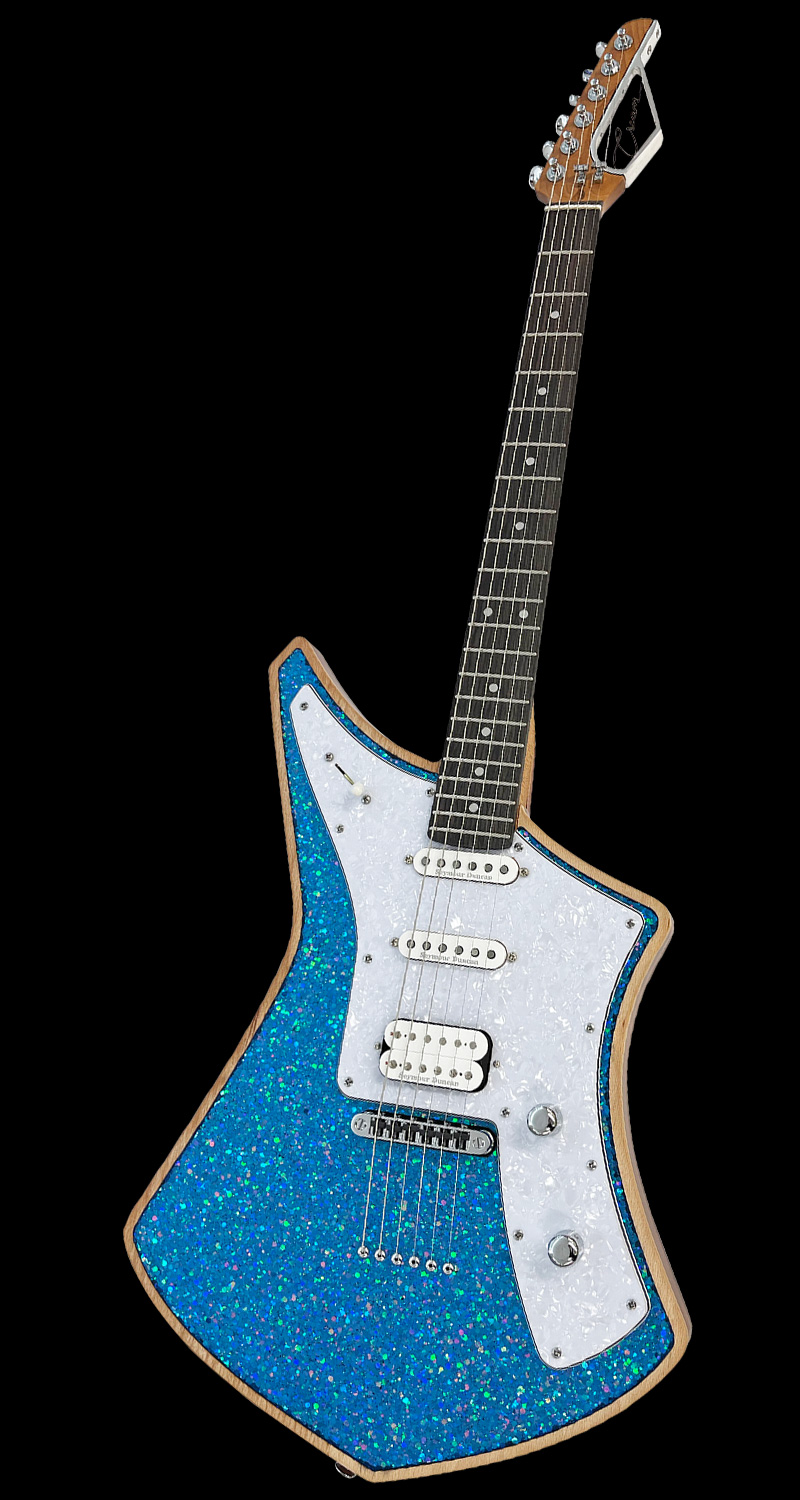 Revolver Standard Caribbean Blue Glitter