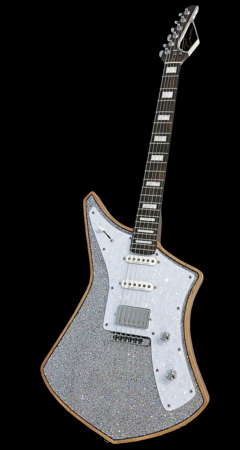 Revolver Standard Silver Glitter