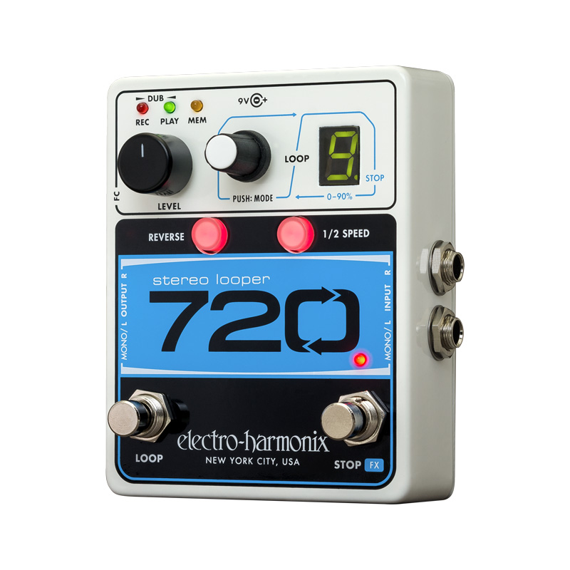 720 Stereo Looper | electro-harmonix -国内公式サイト-