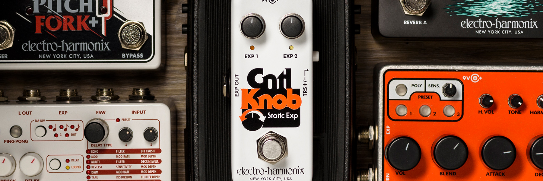 料無料 electro-harmonix Cntl Knob Static Expression Pedal 新品[エレクトロハーモニク  アクセサリー・パーツ