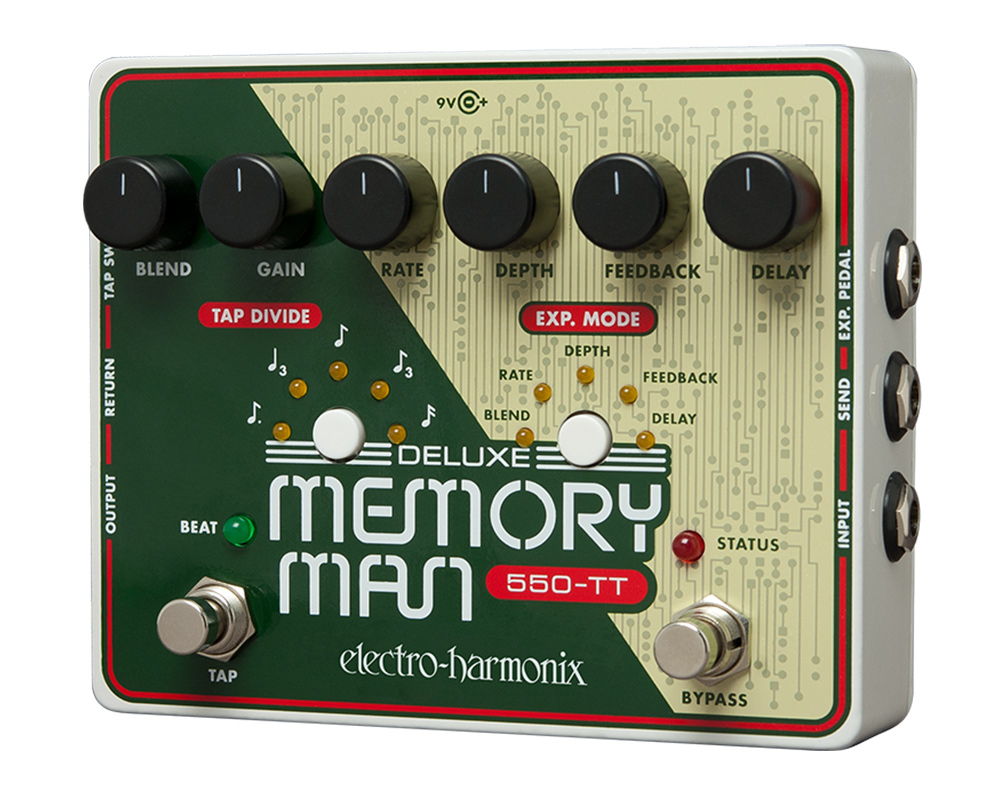 Deluxe Memory Man 550TT | electro-harmonix -国内公式サイト-