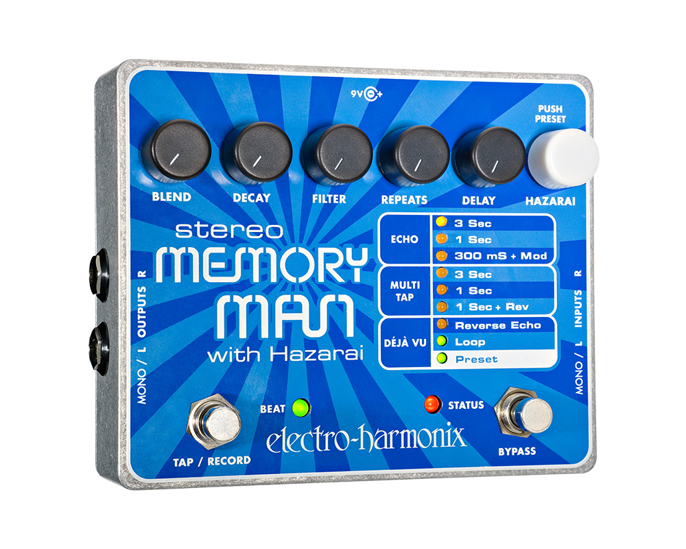 Stereo Memory Man with Hazarai | electro-harmonix -国内公式サイト-