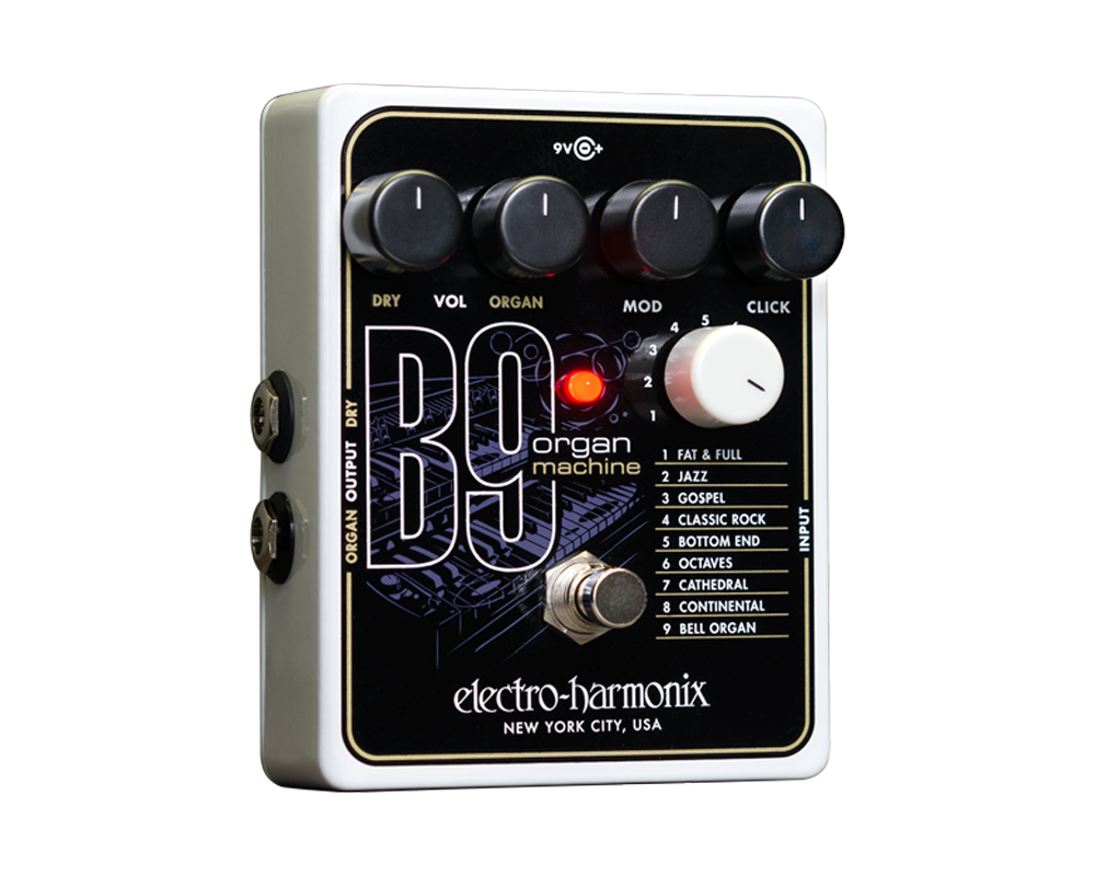 electro-harmonix B9 organ machineギター