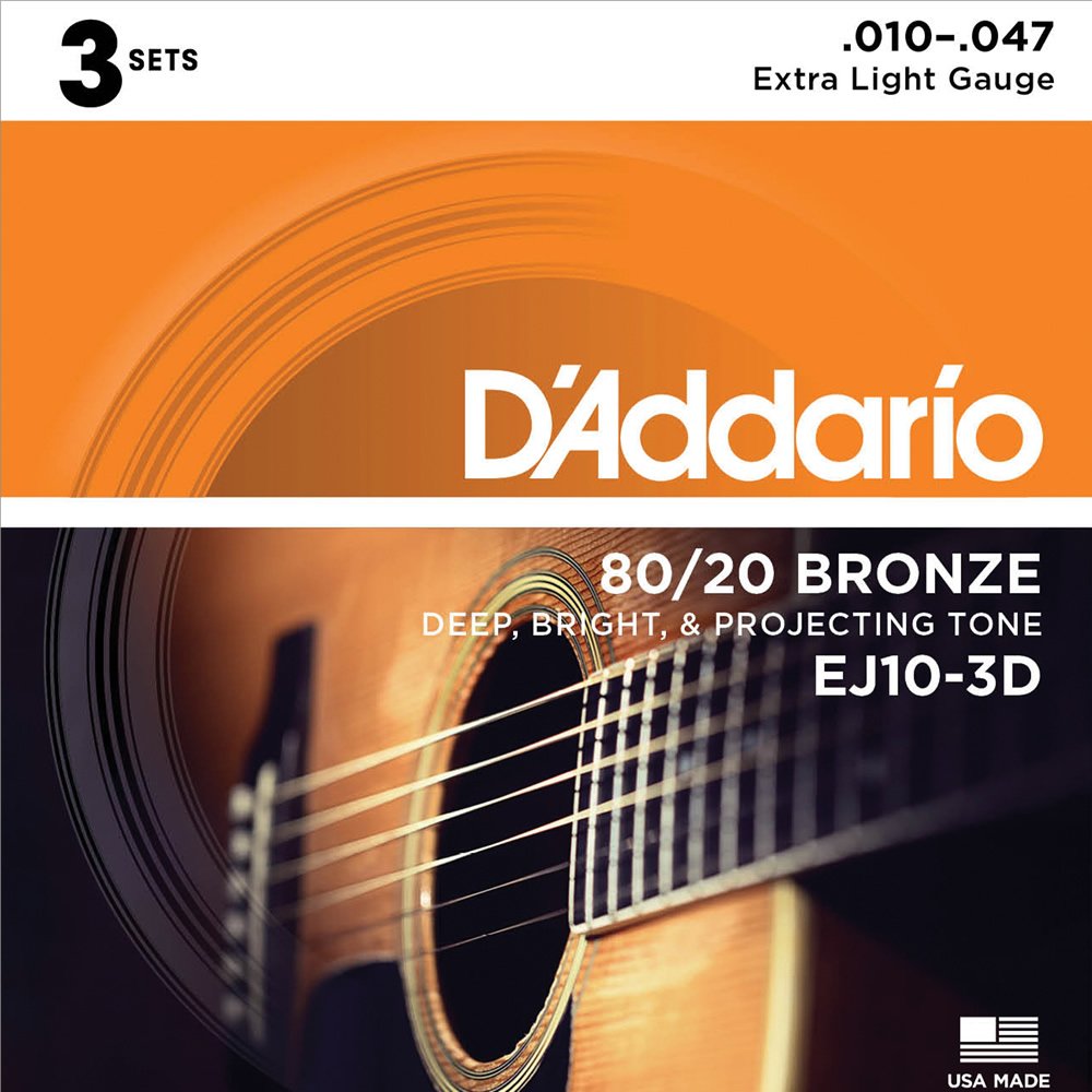 爆買いセール 新品 D'Addario ダダリオ アコースティックギター弦 EXP15