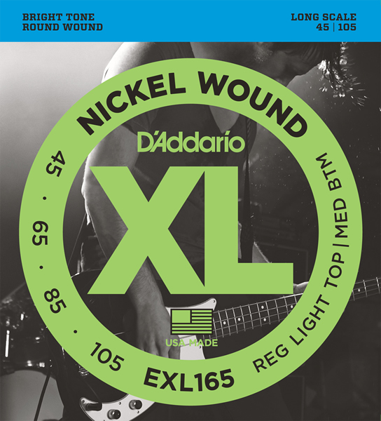 新品 D'Addario ダダリオ ベース弦 ニッケル EXL170-5 通販