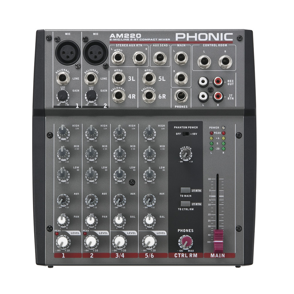 PHONIC フォニック AM105FX / Mixer (ミキサー)