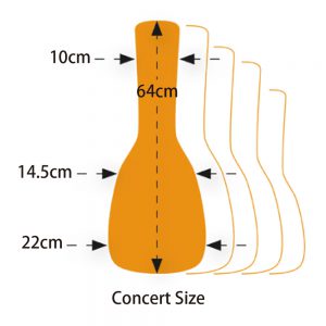 Ukulele Soft Case Concert Size